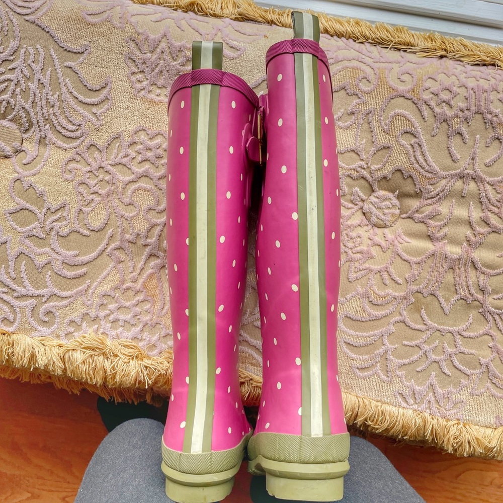 Joules Rain Boots Size 4 Great Condition - Picture 4 of 6